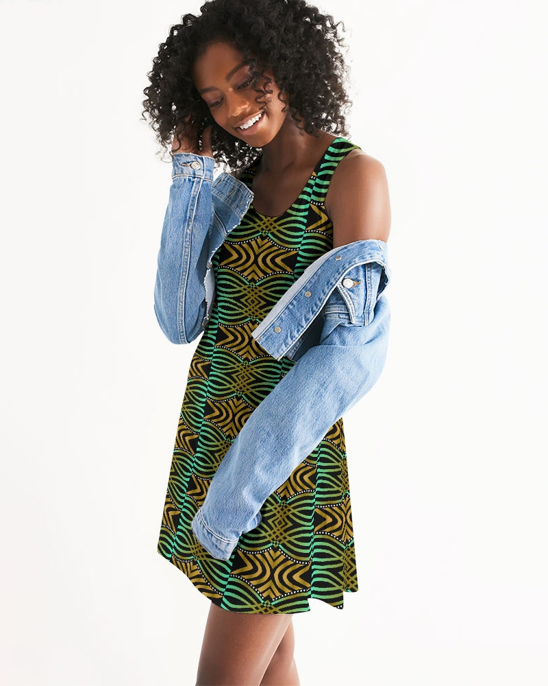 Racerback Dress- Woven-Pat Sutton Designs
