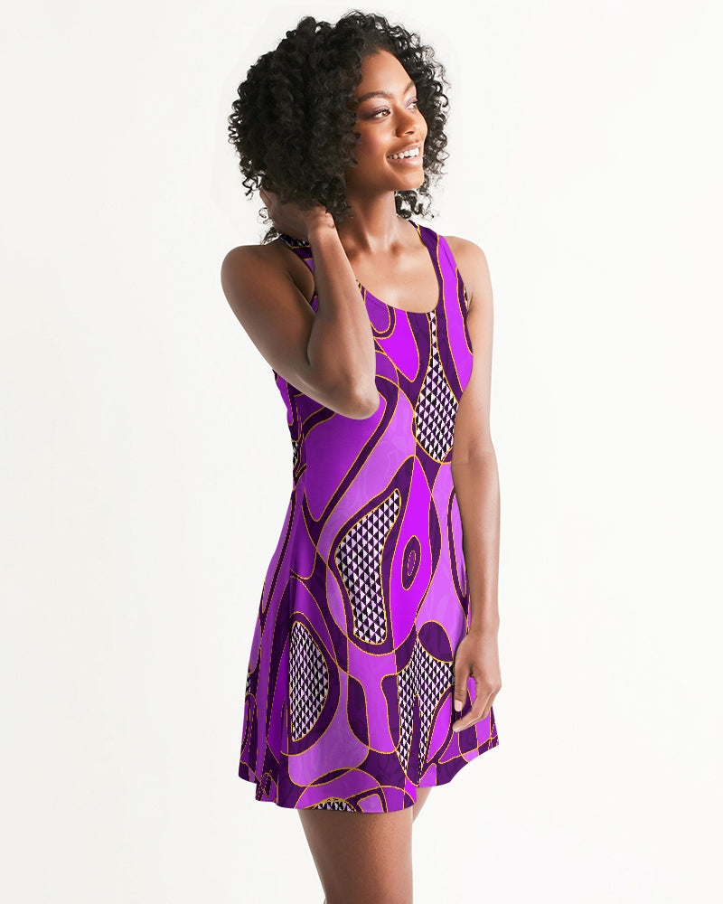 Racerback Dress-Purple Desire-Pat Sutton Designs