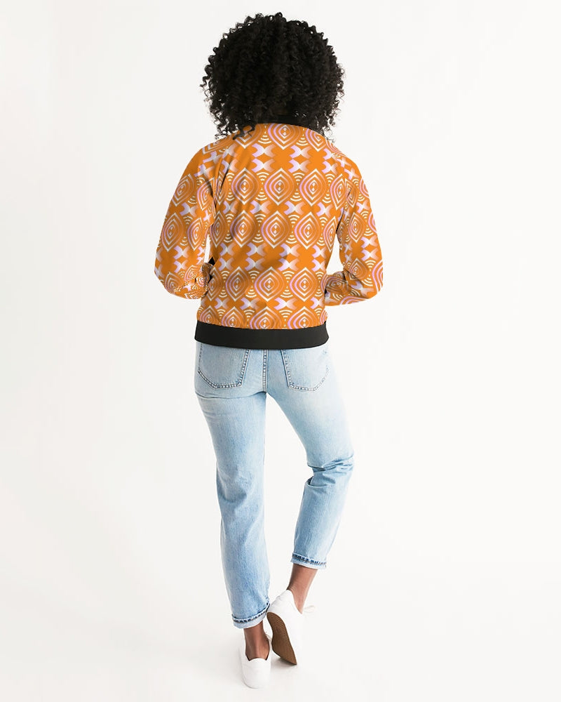 Women's Jacket-Orange Cream-Pat Sutton Designs