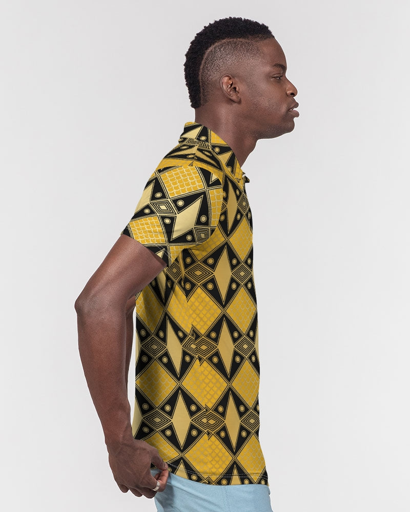 Men's Polo Shirt- Riveted-Pat Sutton Designs