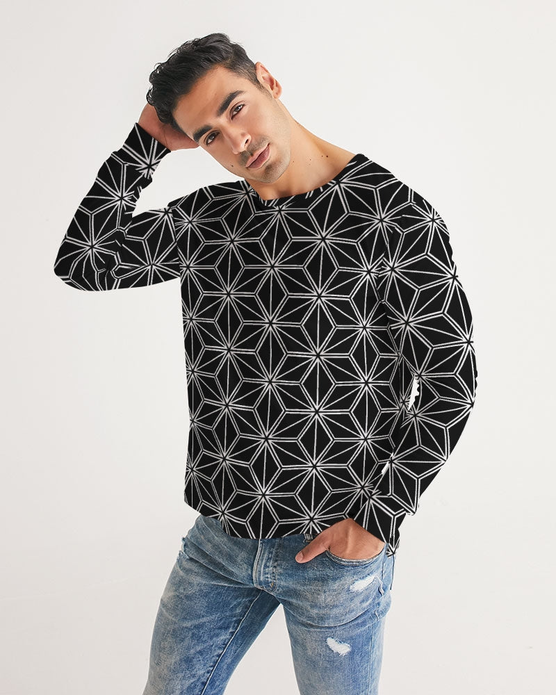 Men's Long Sleeve Tee- Starlight-Pat Sutton Designs