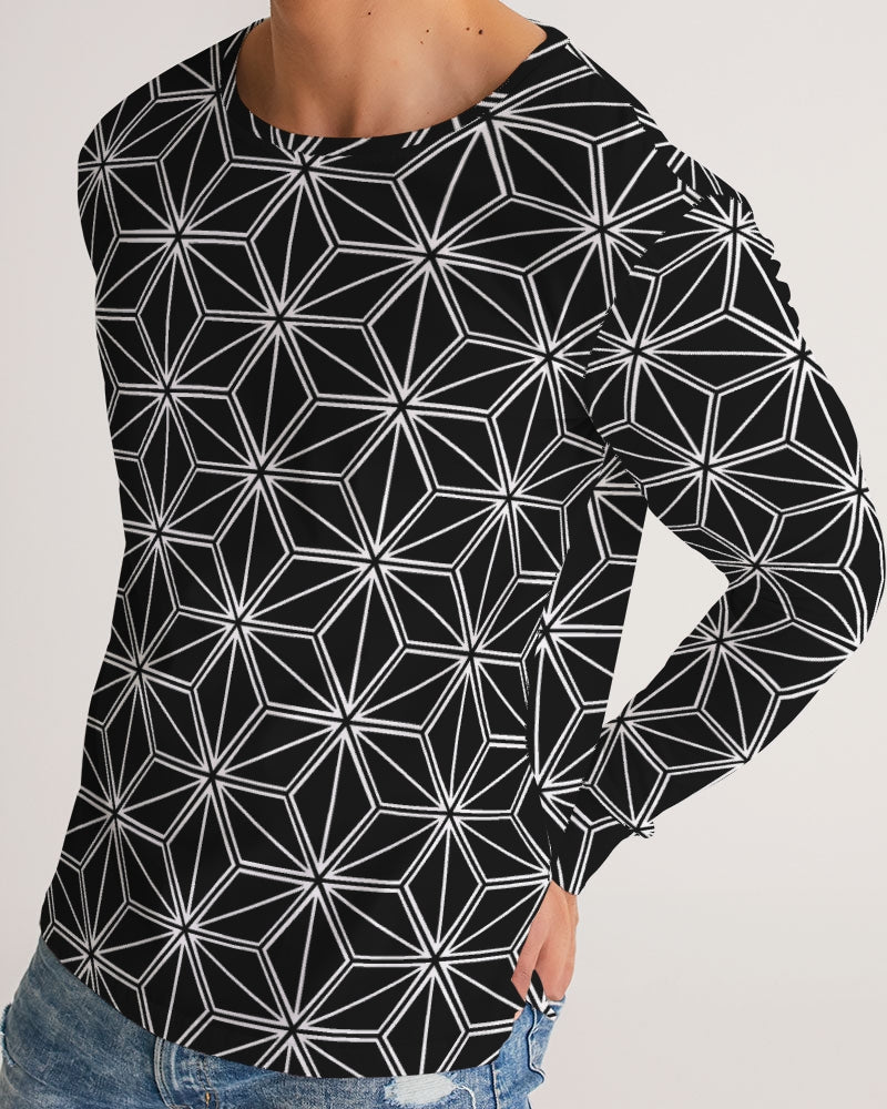 Men's Long Sleeve Tee- Starlight-Pat Sutton Designs