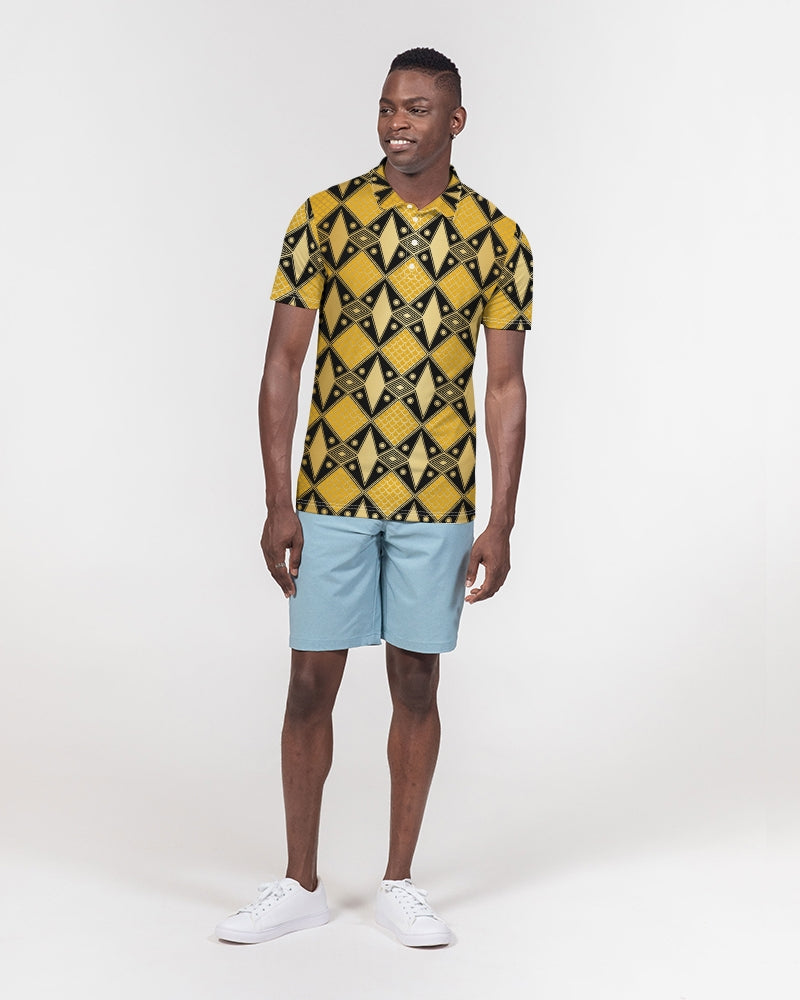 Men's Polo Shirt- Riveted-Pat Sutton Designs