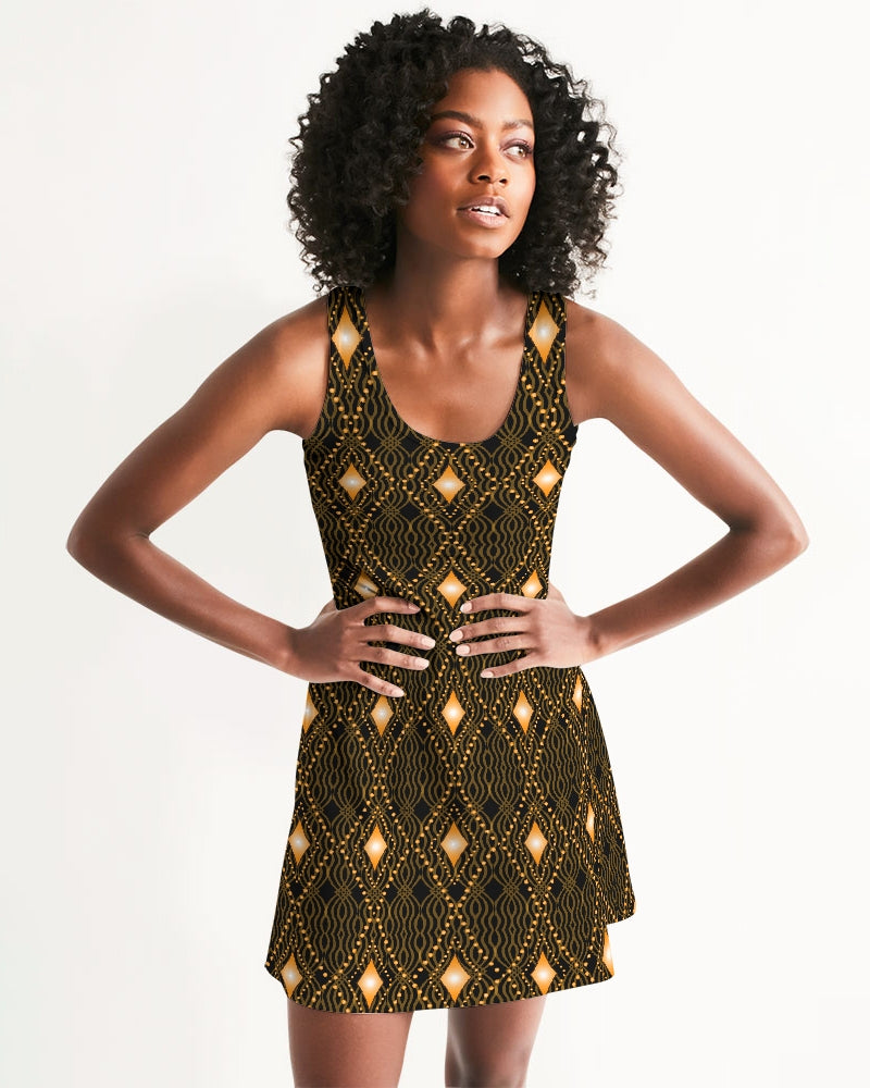 Racerback Dress- Eclipse-Pat Sutton Designs