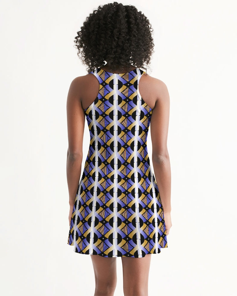 Racerback Dress- Out of the Blue-Pat Sutton Designs