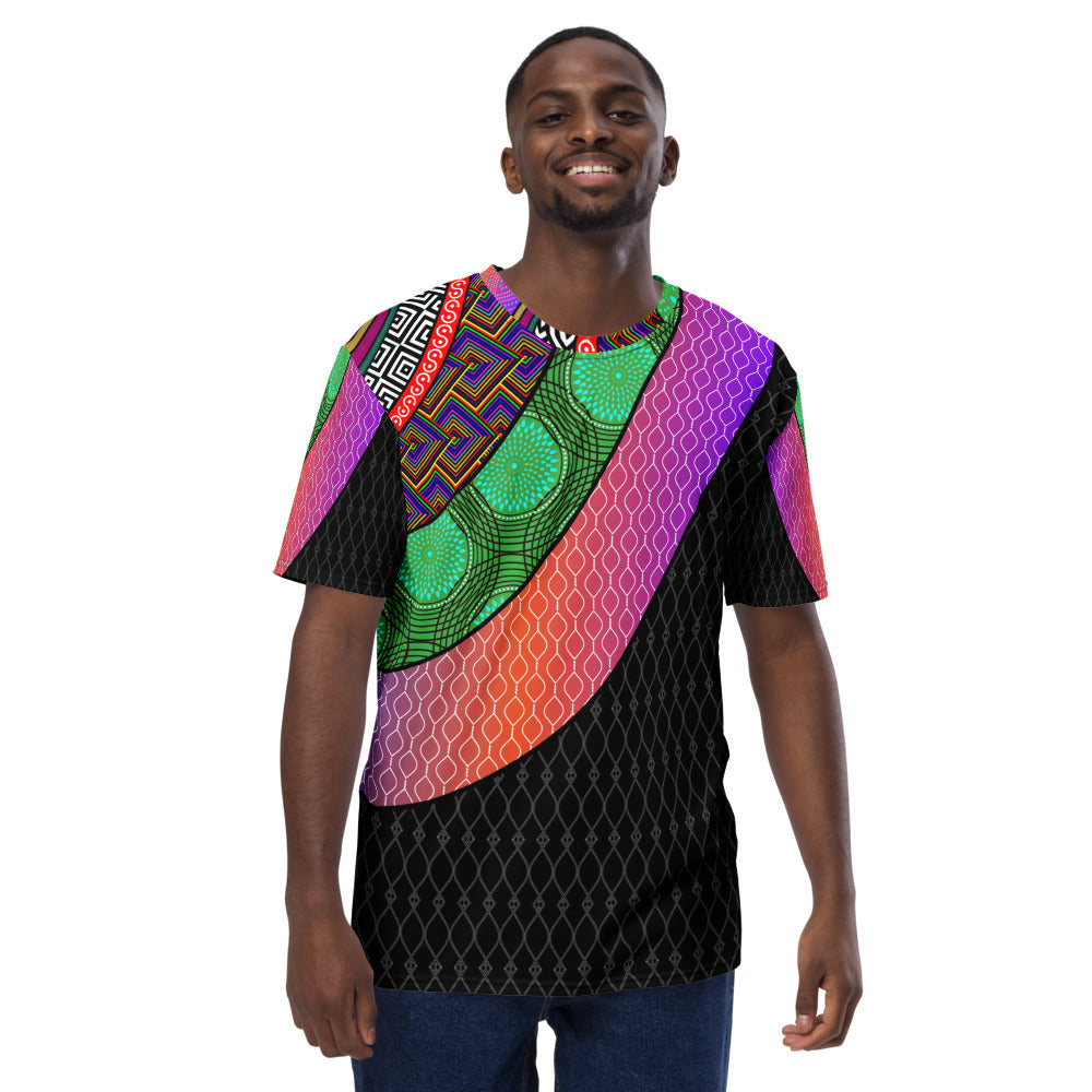 Men's t-shirt- Roots Red-Pat Sutton Designs