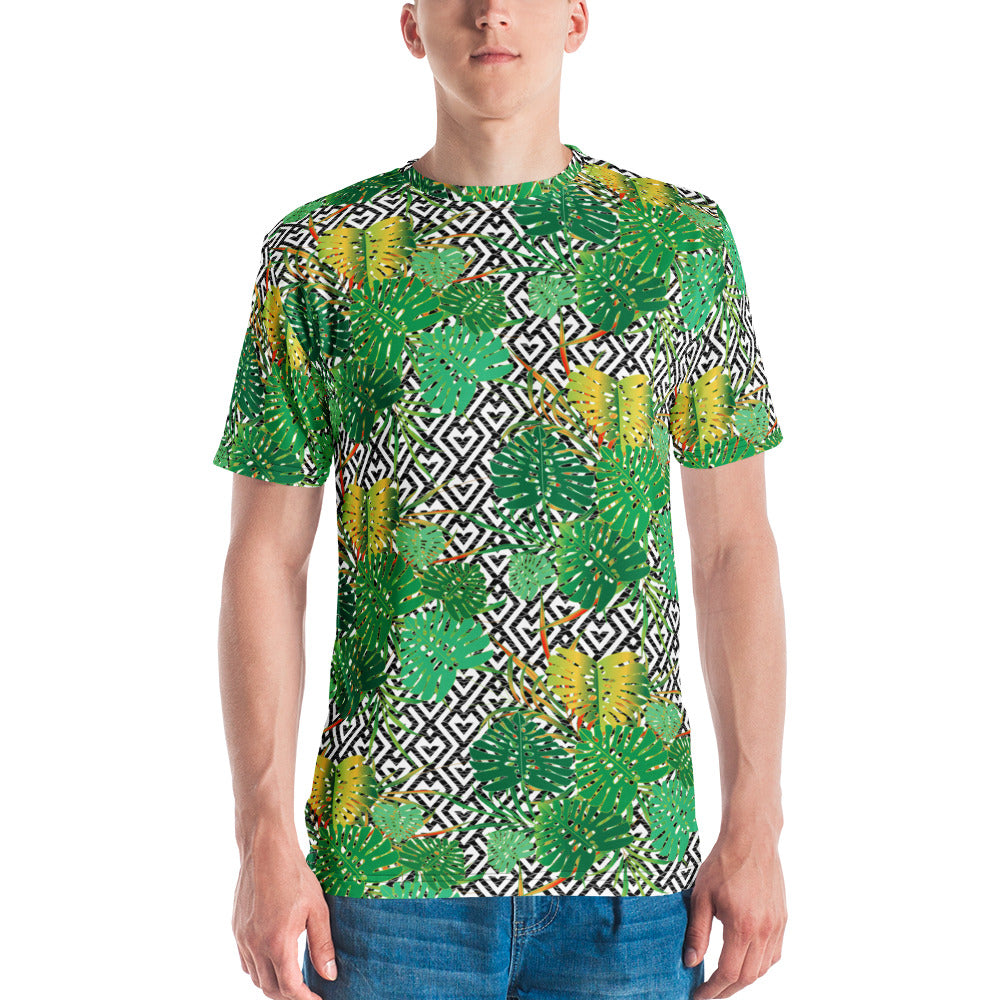 Men's t-shirt- Tropical Dynasty-Pat Sutton Designs