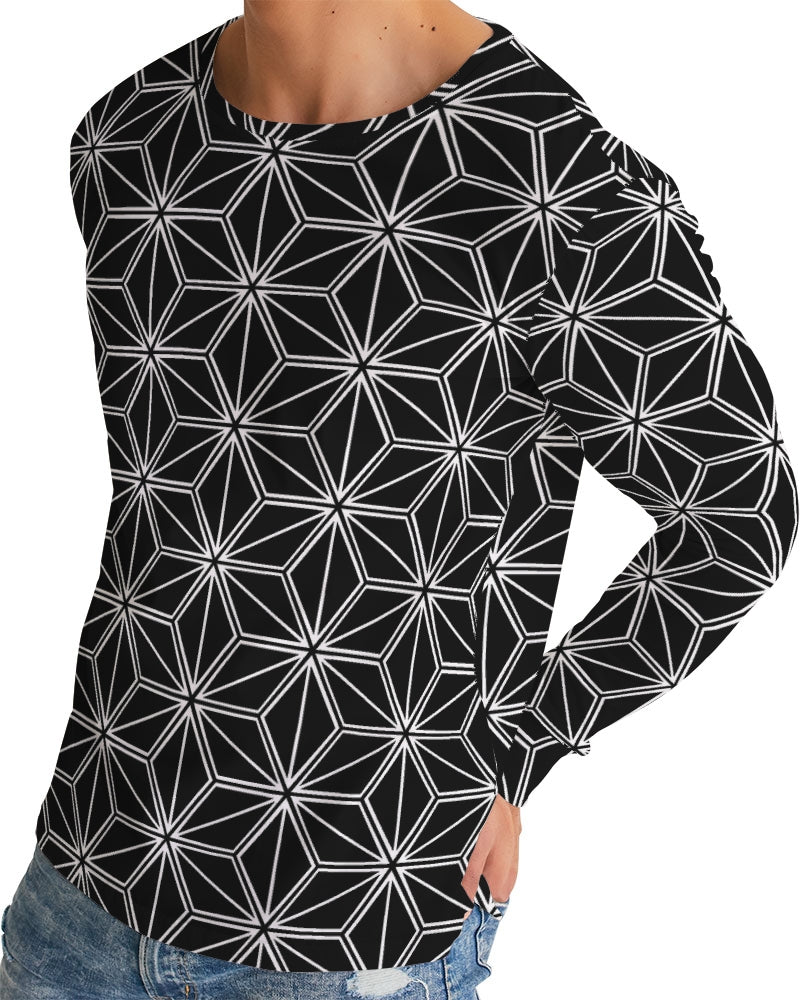 Men's Long Sleeve Tee- Starlight-Pat Sutton Designs