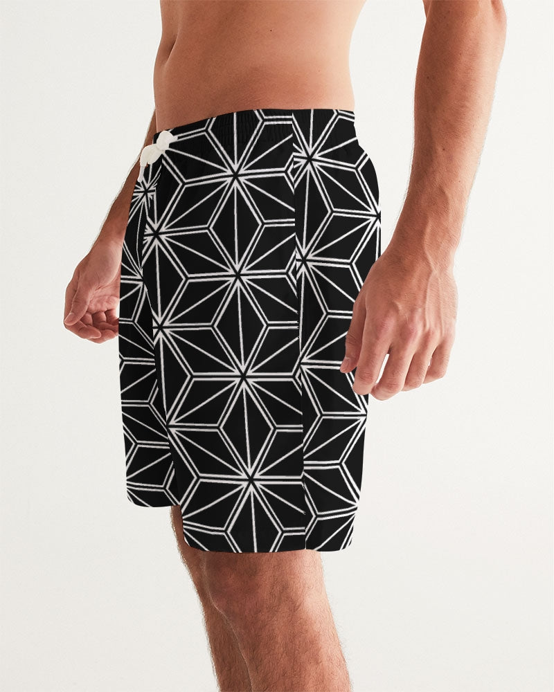 Men's Board Shorts-Starlight-Pat Sutton Designs