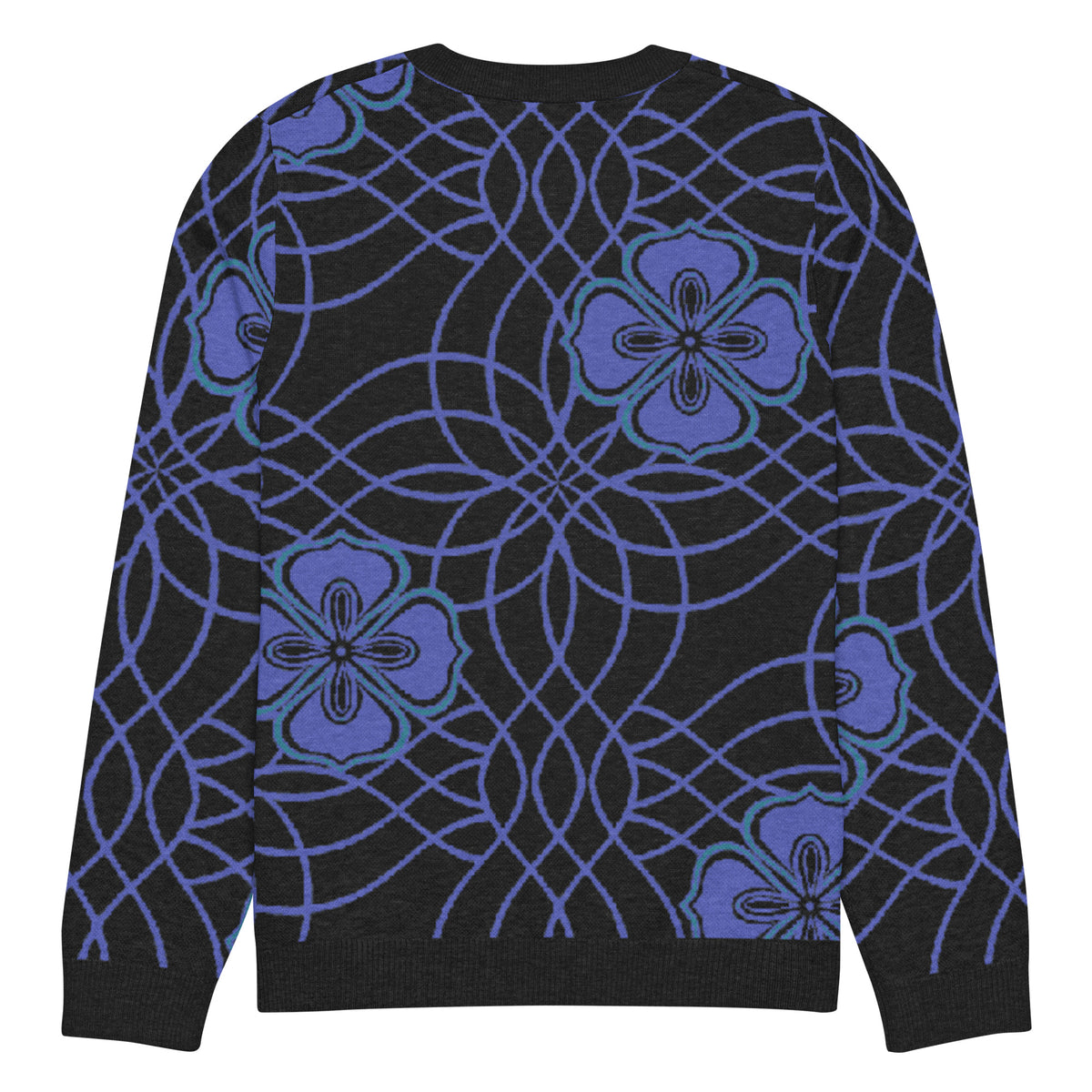 Knitted sweater- Swirl On-Pat Sutton Designs