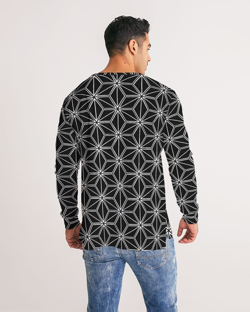 Men's Long Sleeve Tee- Starlight-Pat Sutton Designs