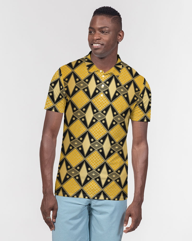 Men's Polo Shirt- Riveted-Pat Sutton Designs