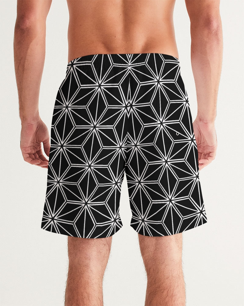 Men's Board Shorts-Starlight-Pat Sutton Designs