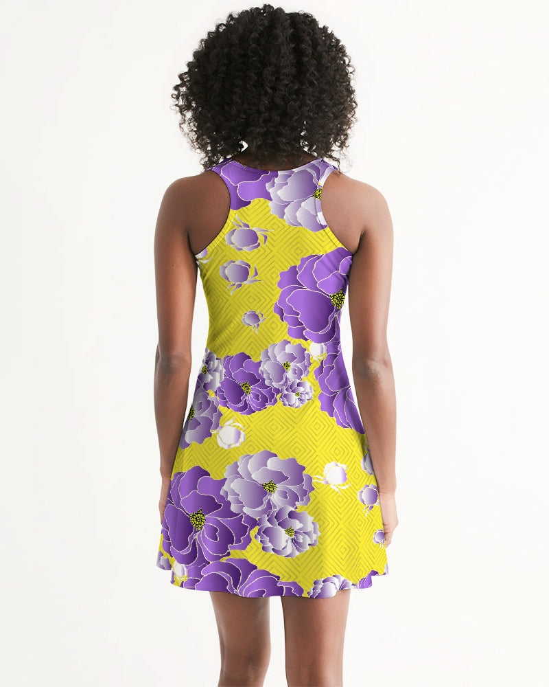 Racerback Dress- Lilac Gardenia-Pat Sutton Designs