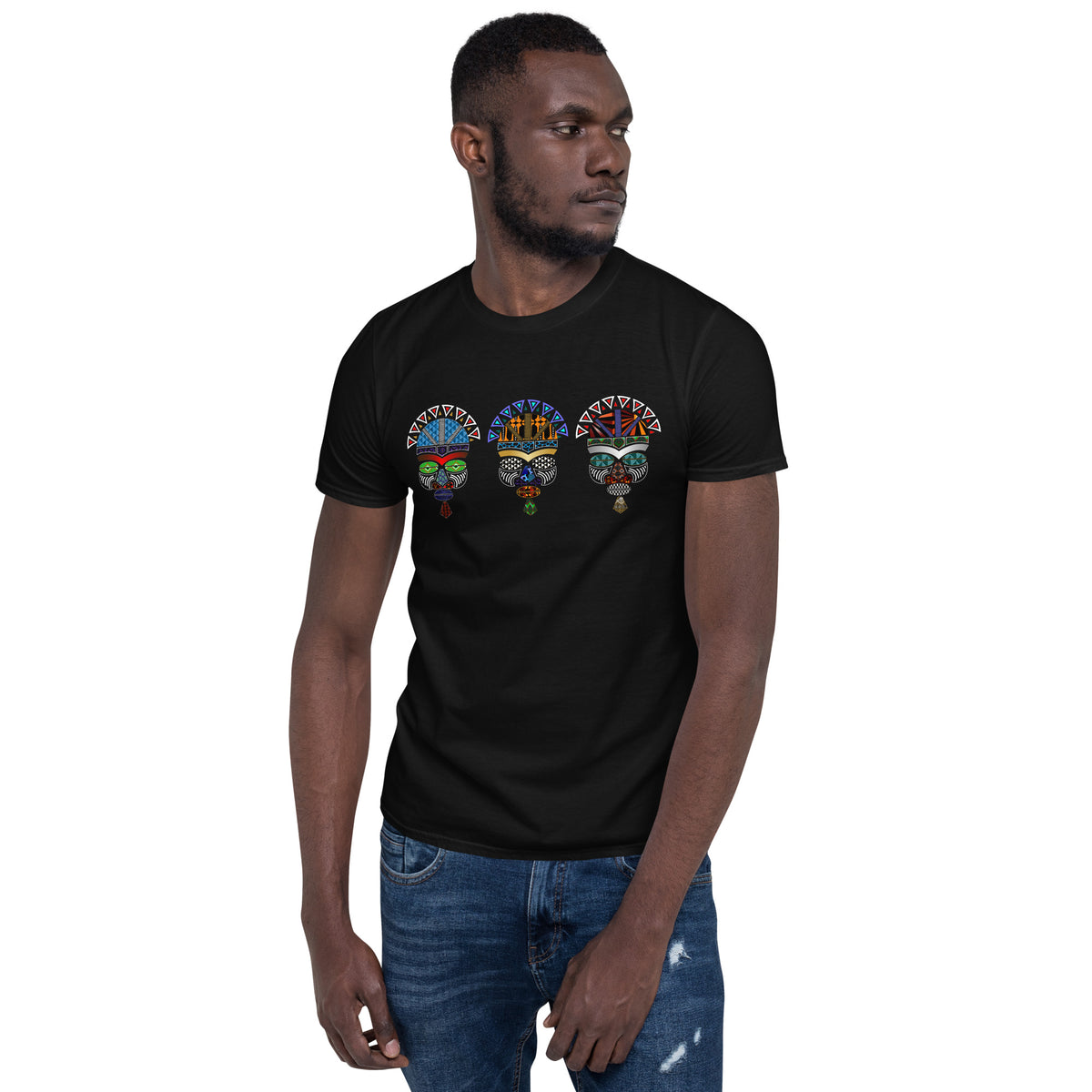Unisex Art T-Shirt- Three Kings-Pat Sutton Designs