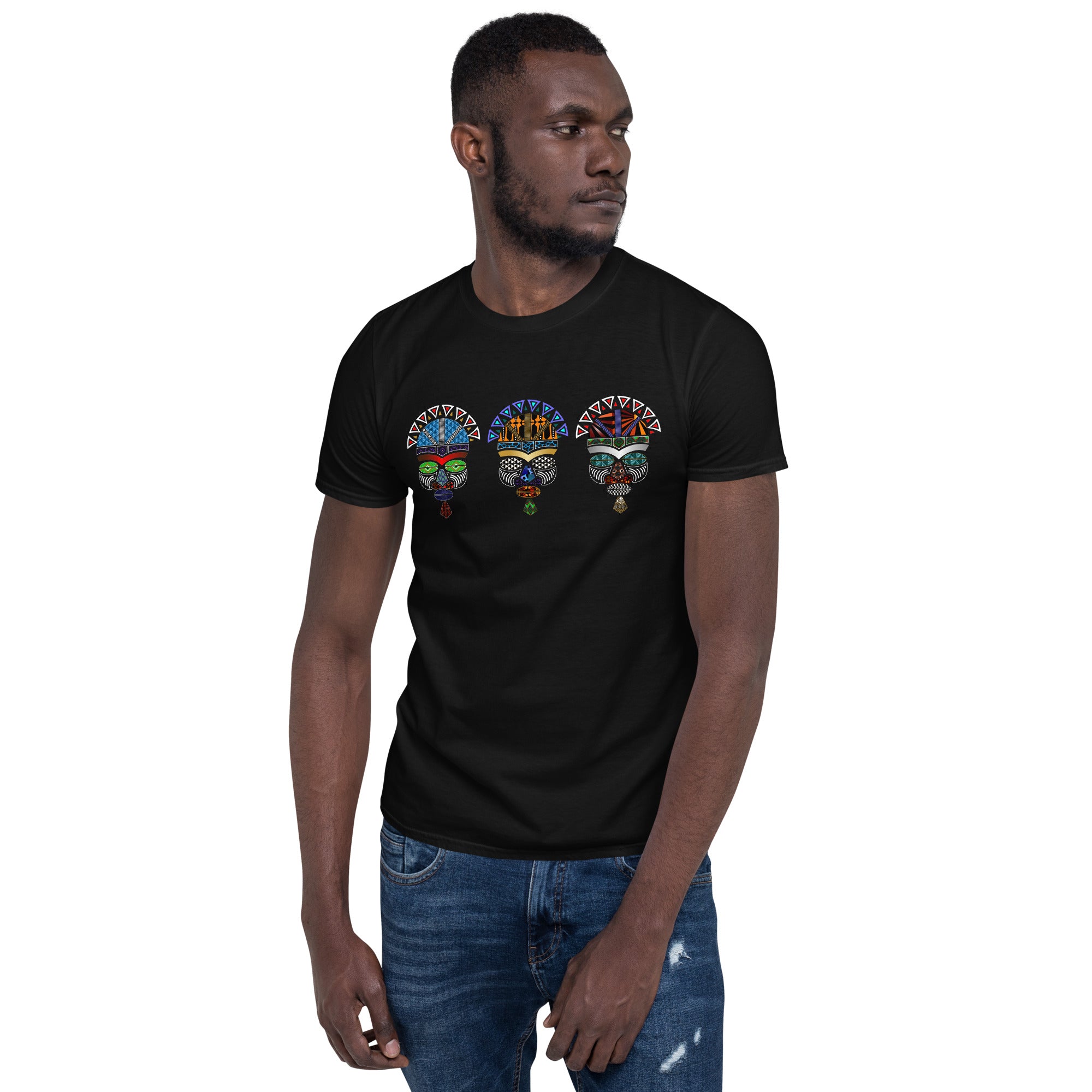 Unisex Art T-Shirt- Three Kings-Pat Sutton Designs