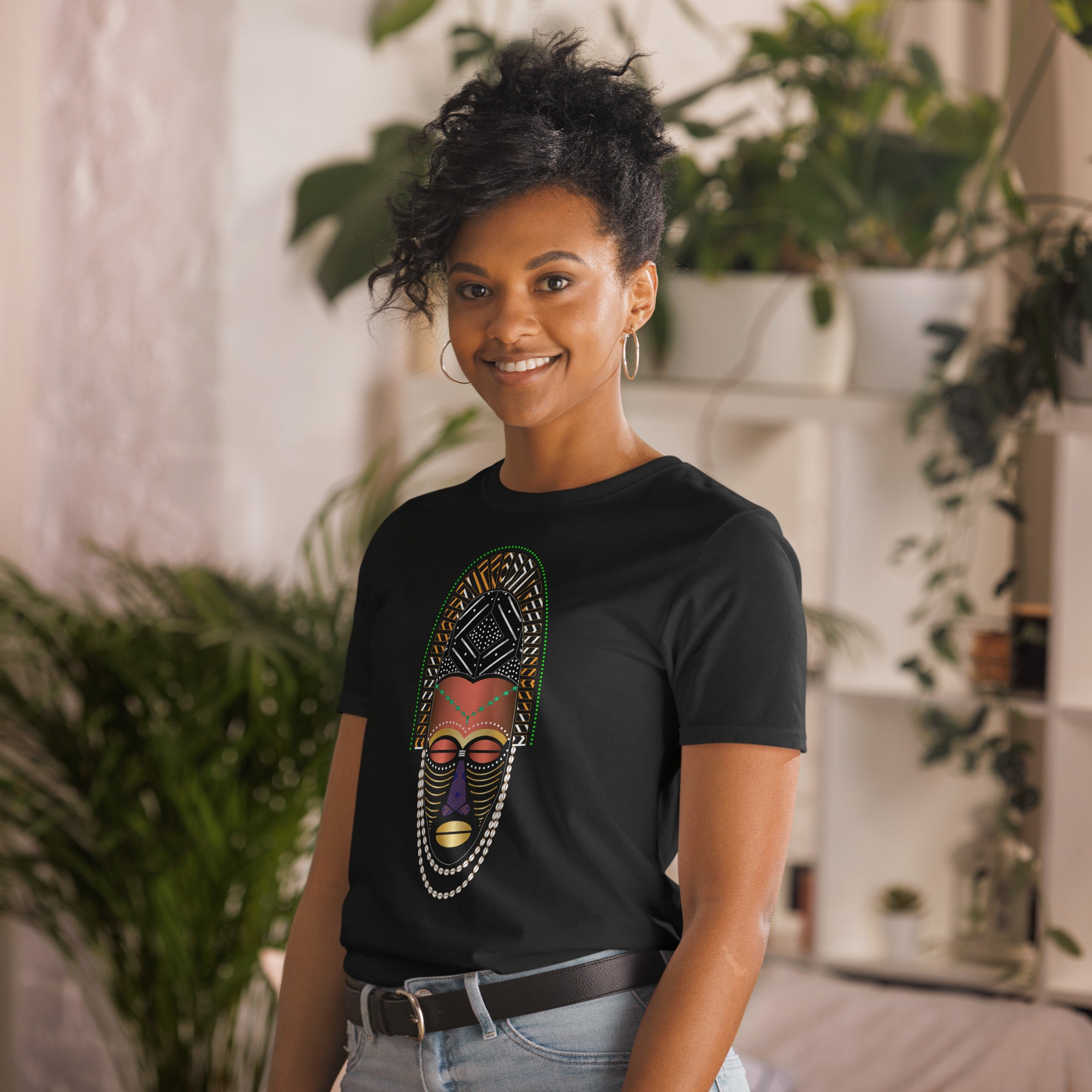 Unisex Art T-Shirt- Warrior Princess-Pat Sutton Designs