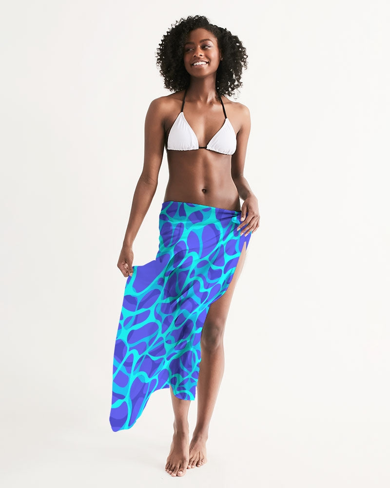 Sarong- Teal Wave-Pat Sutton Designs