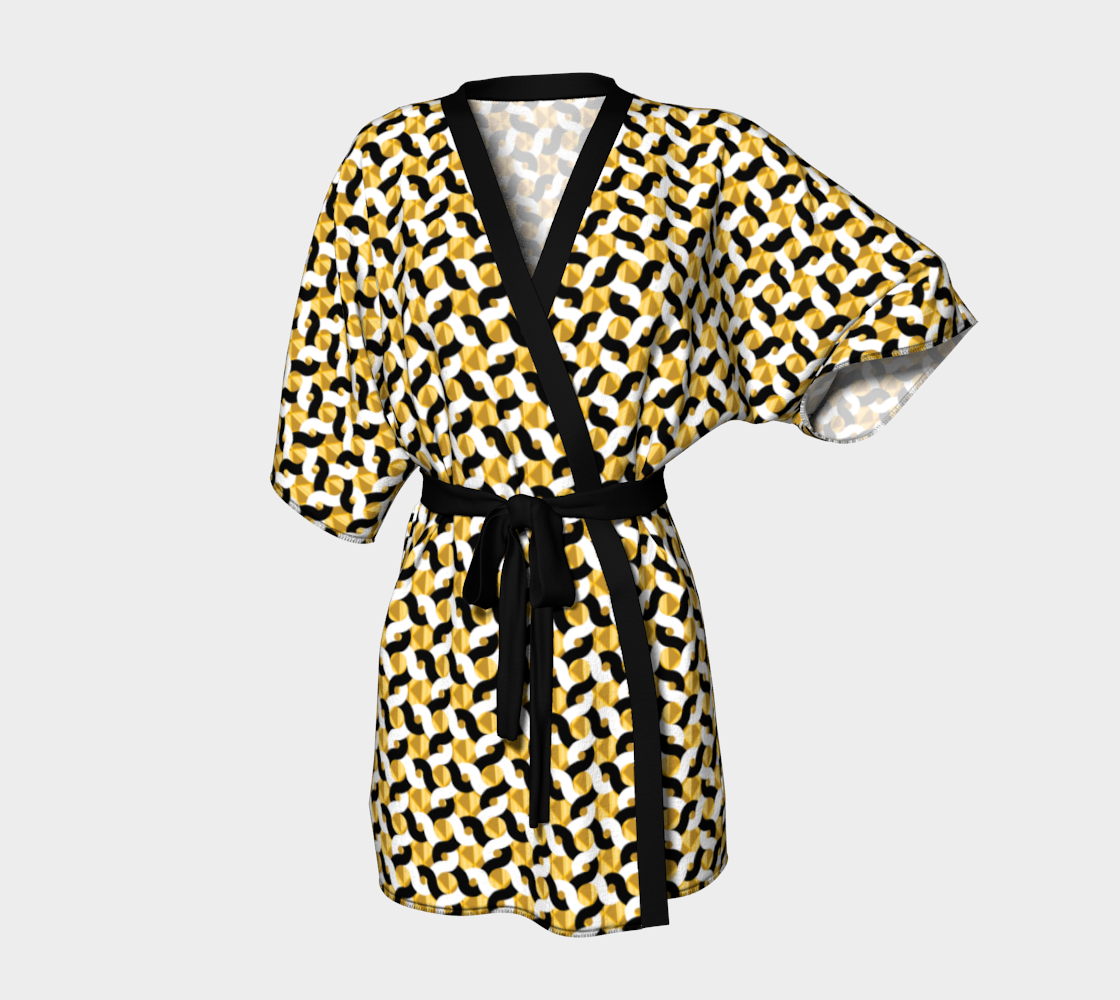 Kimono Robe- ChainLink-Pat Sutton Designs
