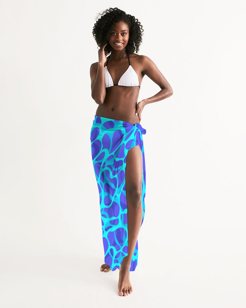 Sarong- Teal Wave-Pat Sutton Designs