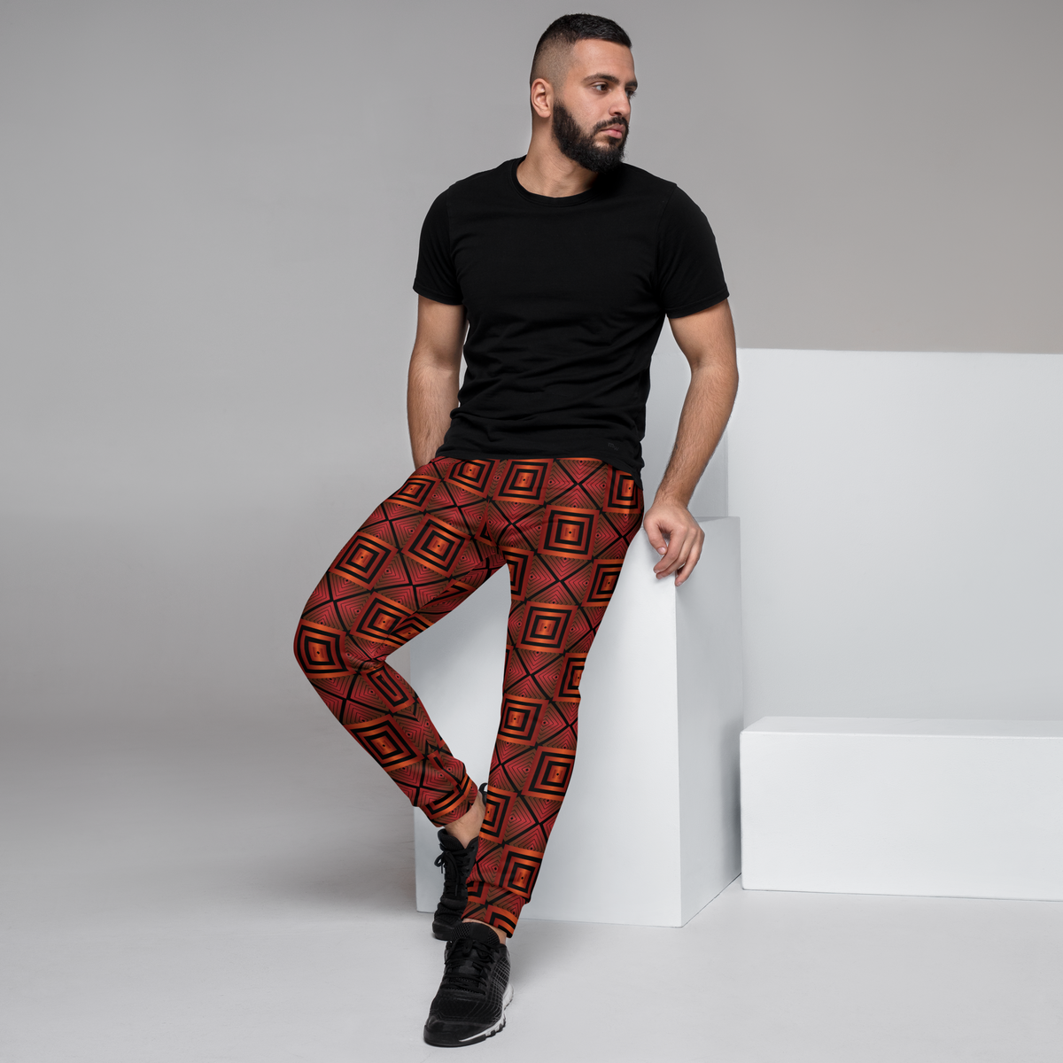 Men's Joggers -Swag Squared-Pat Sutton Designs