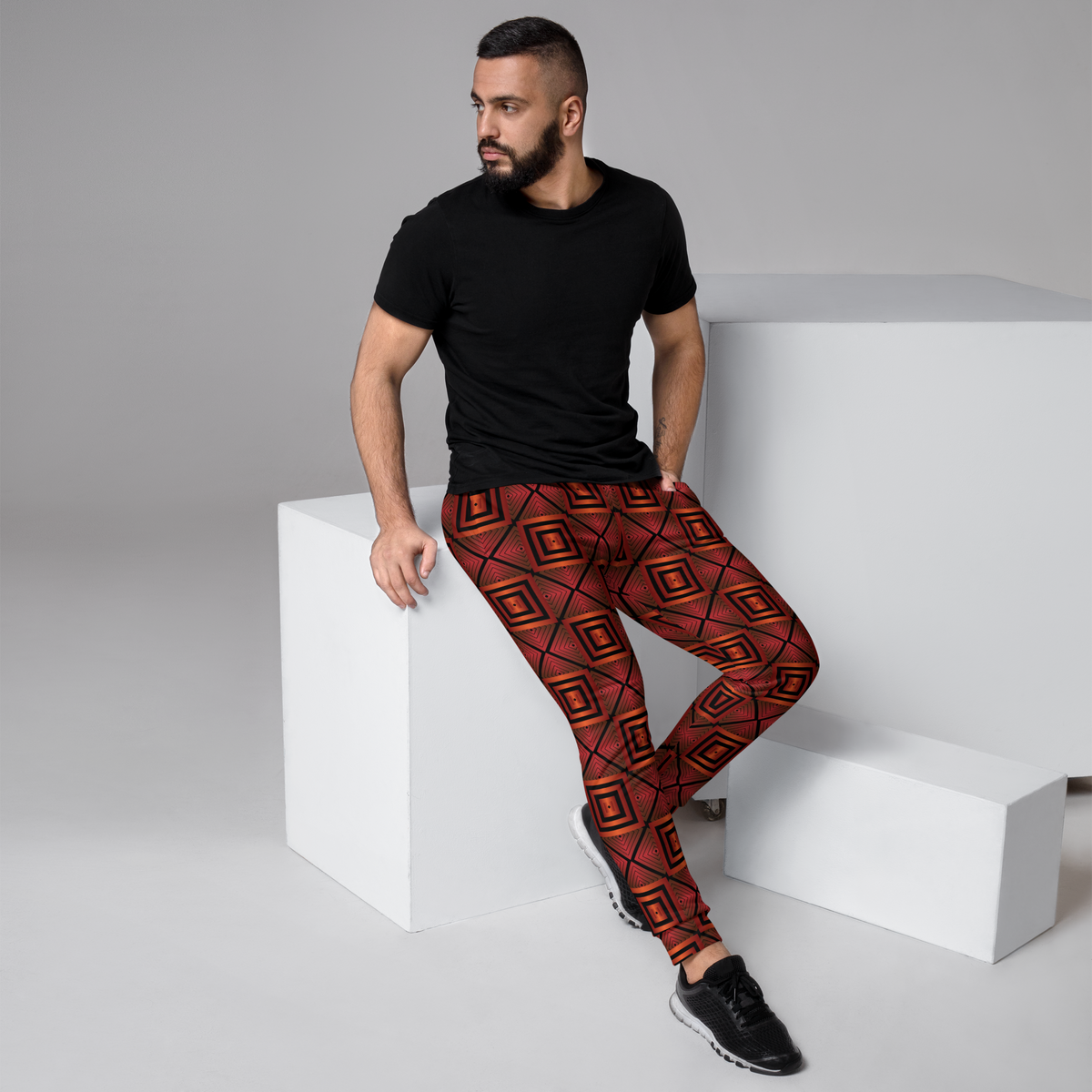 Men's Joggers -Swag Squared-Pat Sutton Designs
