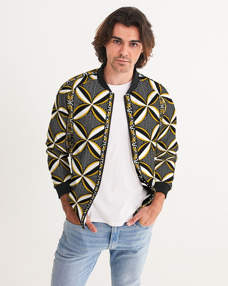 Men's Jacket- Majestic Ochre-Pat Sutton Designs