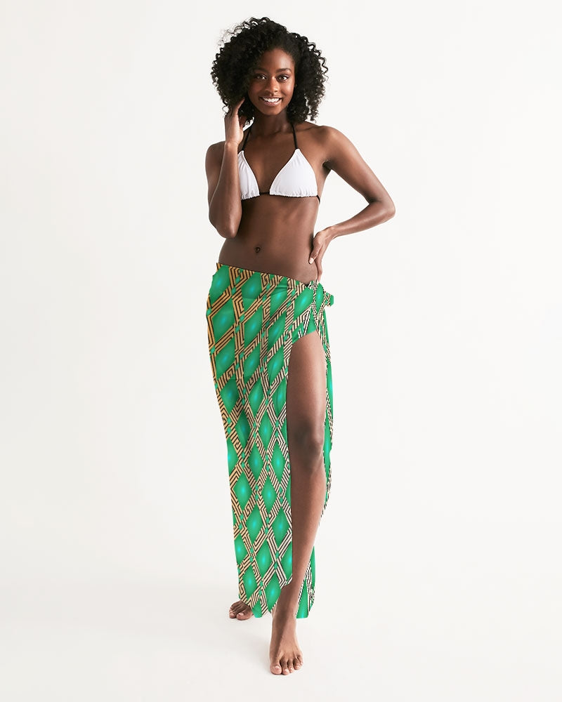 Sarong- Emerald Seas-Pat Sutton Designs