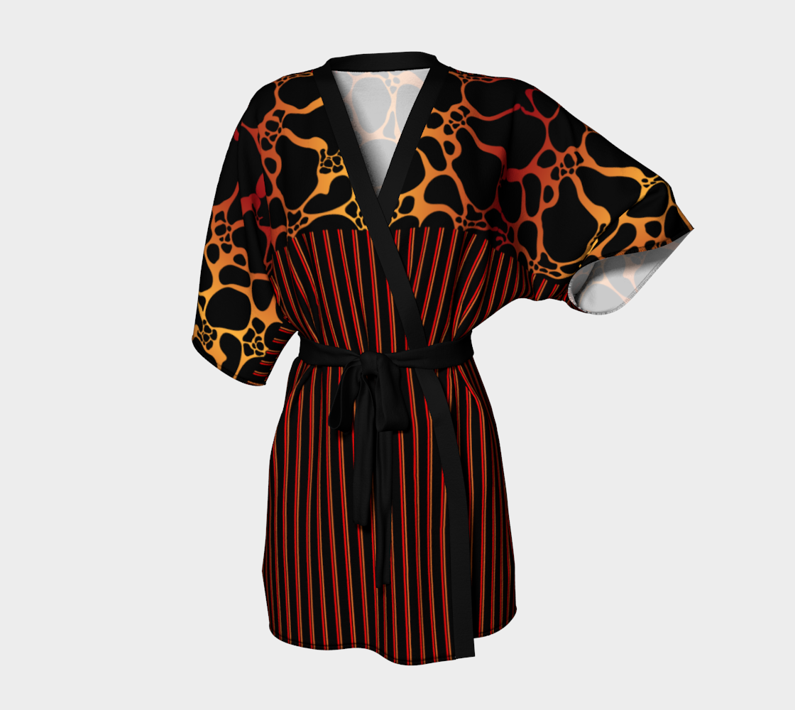 Kimono Robe-Shadows-Pat Sutton Designs