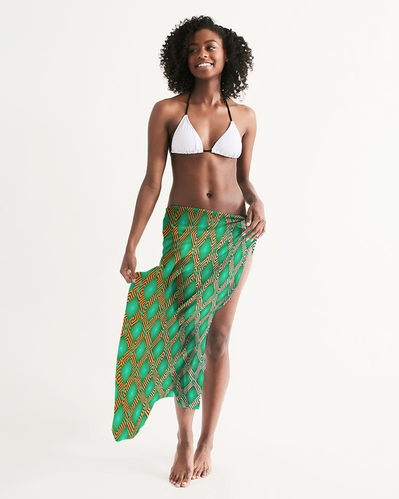 Sarong- Emerald Seas-Pat Sutton Designs