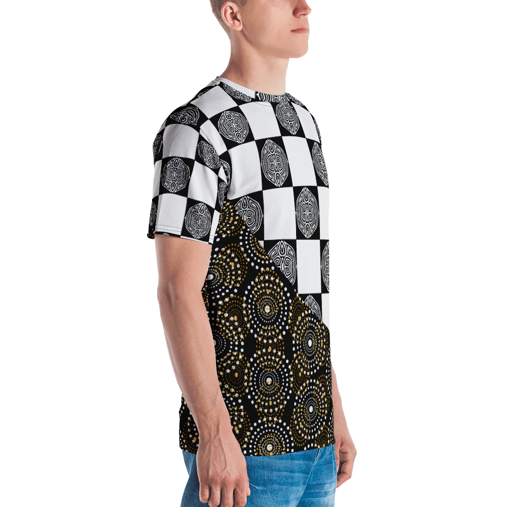 Chuck's T-shirt- Chess Bling-Pat Sutton Designs