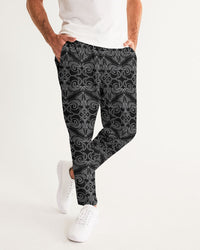 Men's Joggers-Gravity Black-Pat Sutton Designs