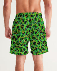 Men's Board Shorts- Seaweed-Pat Sutton Designs