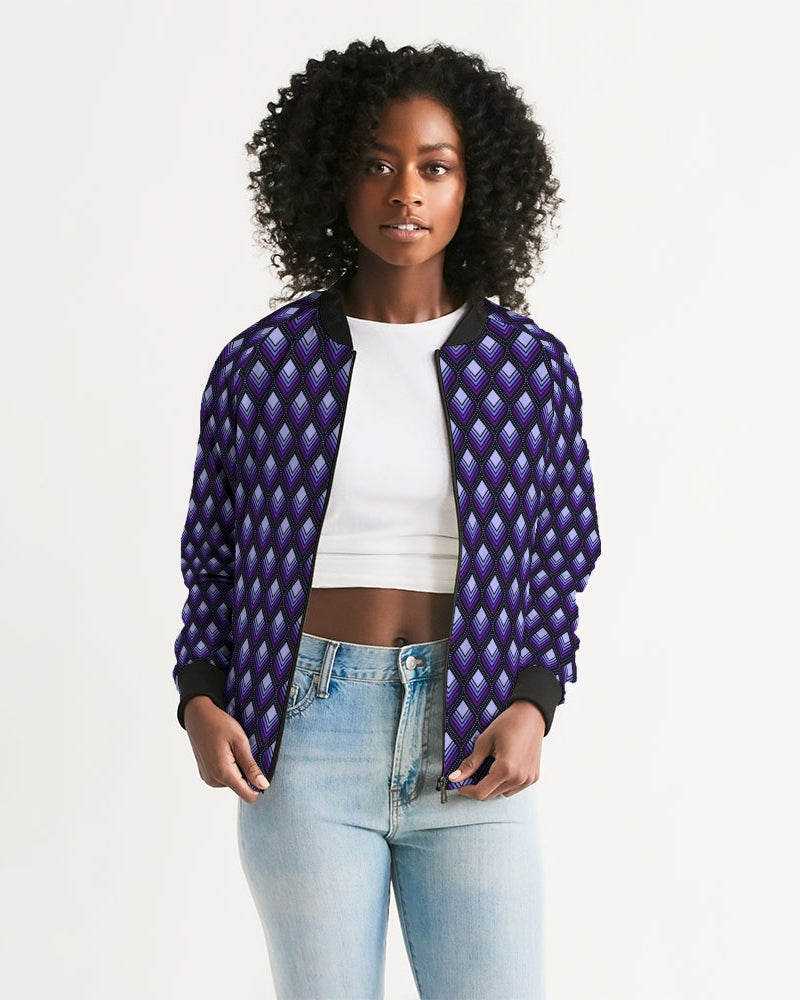 Women's Jacket-Aubergine-Pat Sutton Designs