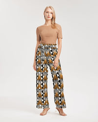 Women's Wide Leg Pants-Warrior-Pat Sutton Designs