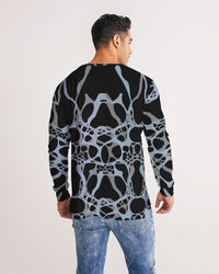 Men's Long Sleeve Tee-Ice Blue-Pat Sutton Designs
