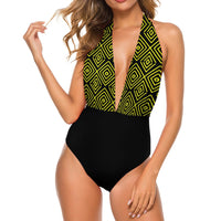 Halter Swimsuit- Treasure-Pat Sutton Designs