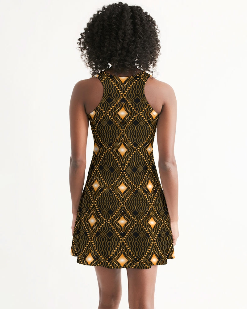 Racerback Dress- Eclipse-Pat Sutton Designs
