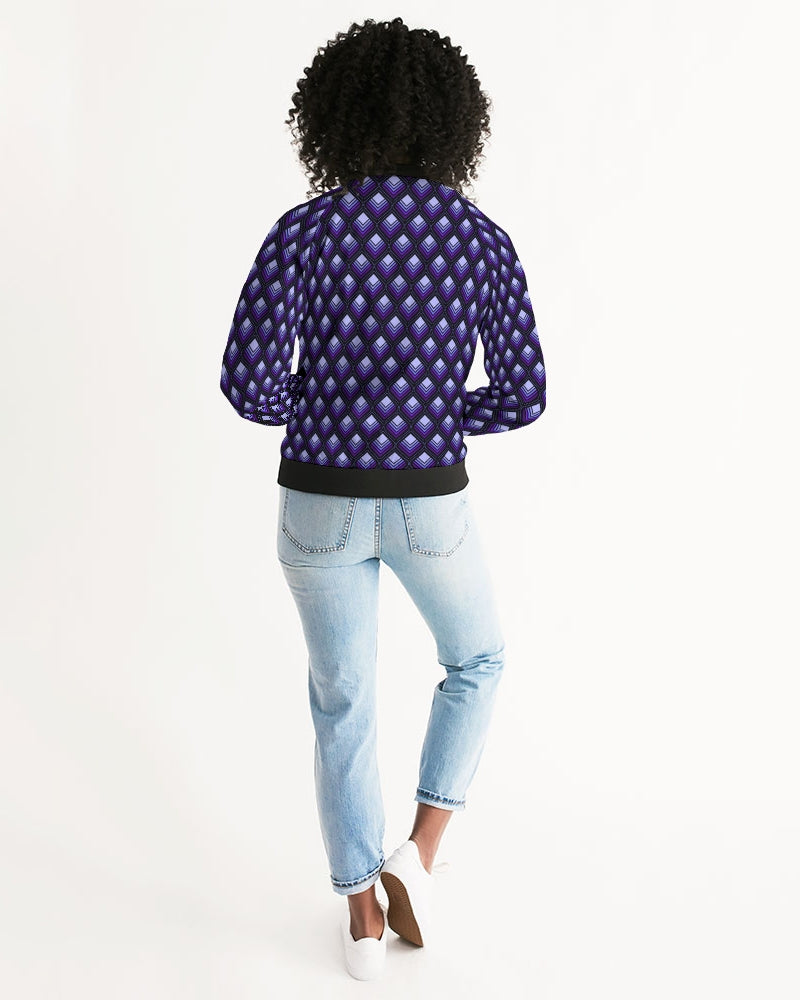 Women's Jacket-Aubergine-Pat Sutton Designs