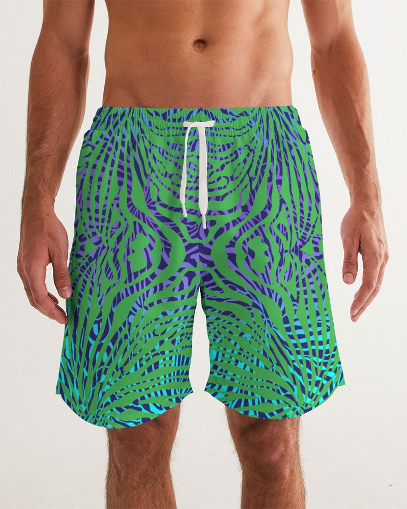 Men's Board Shorts- Coral Reef-Pat Sutton Designs