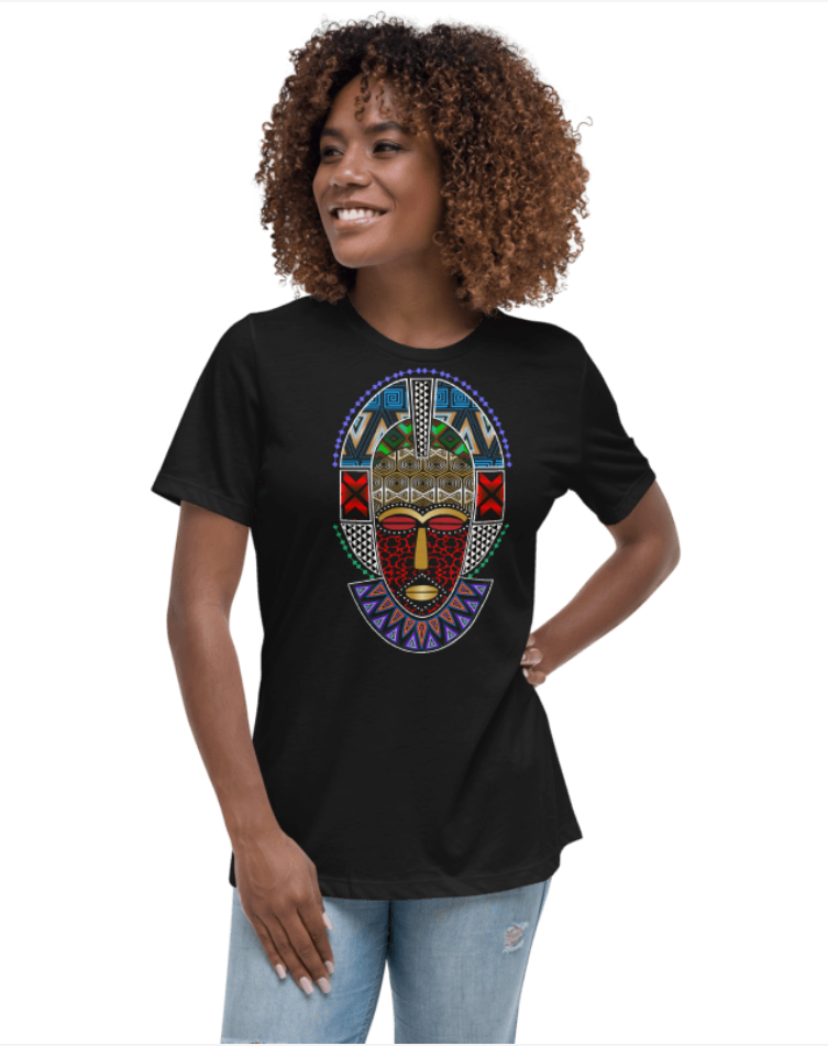 Unisex Art T-Shirt- African Queen-Pat Sutton Designs