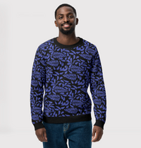 Knitted sweater- Pathway-Pat Sutton Designs