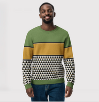 Knitted sweater- Popsicle-Pat Sutton Designs