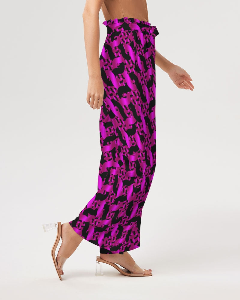 Women's Wide Leg Pants- Spiced-Pat Sutton Designs