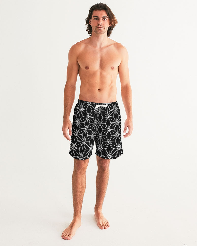 Men's Board Shorts-Starlight-Pat Sutton Designs
