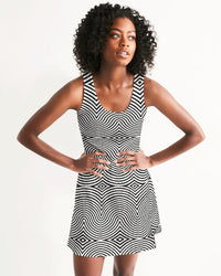 Racerback Dress- Fingerprints-Pat Sutton Designs