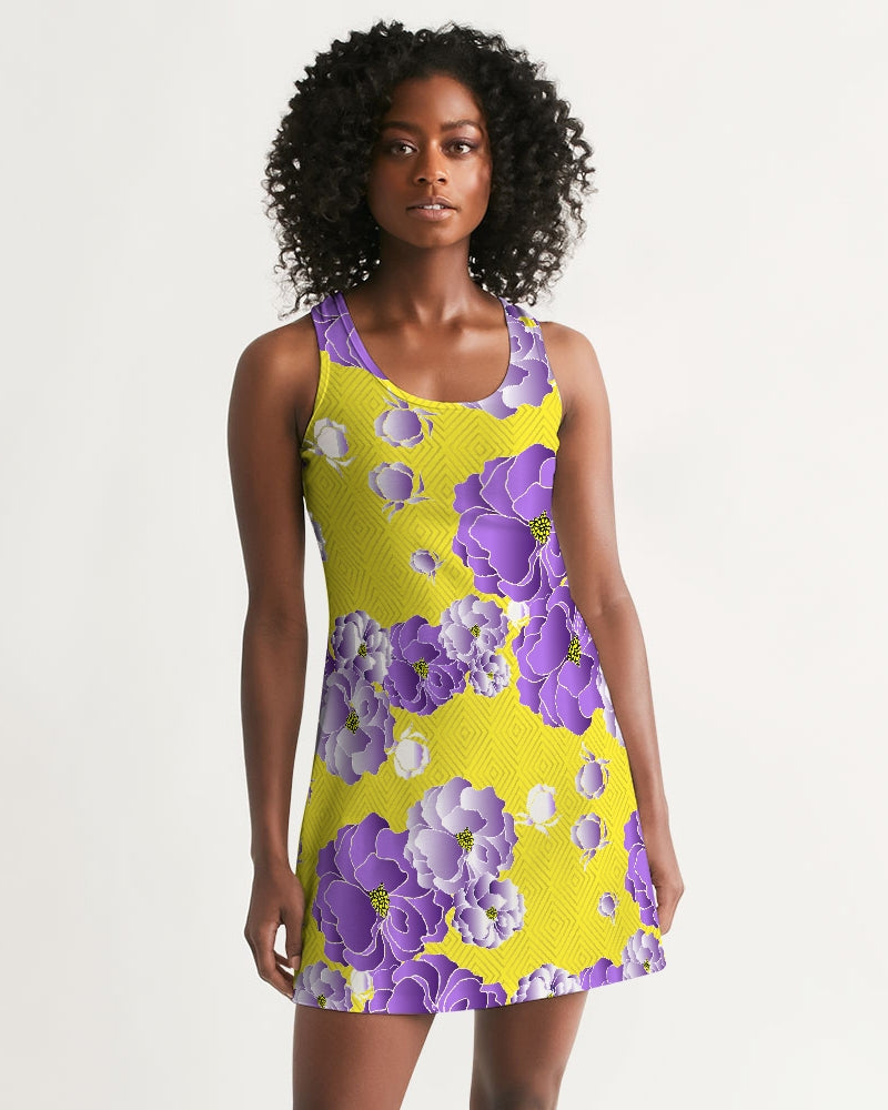 Racerback Dress- Lilac Gardenia