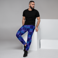 Men's Joggers-Web Overlay-Pat Sutton Designs
