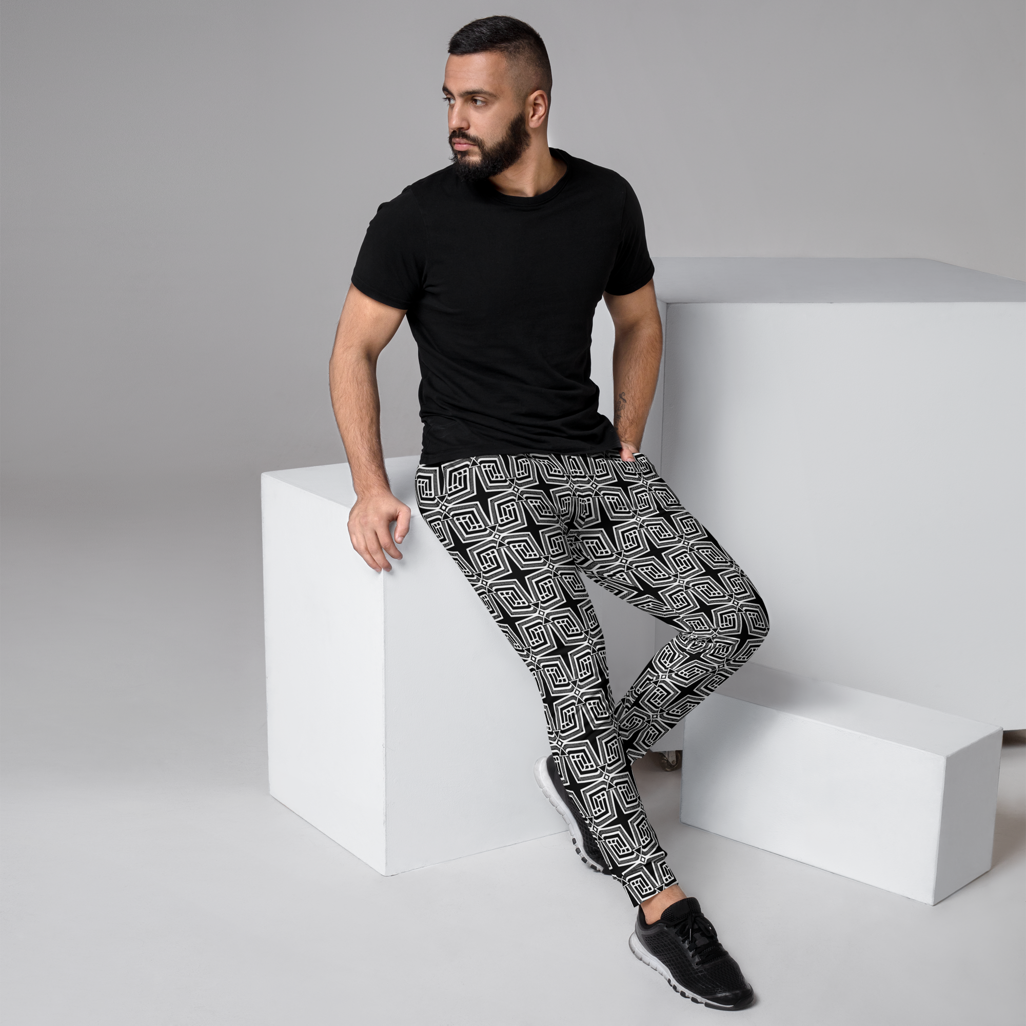 Men's Joggers-Galaxy