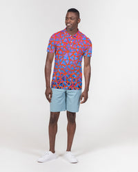 Men's Polo Shirt- Neon-Pat Sutton Designs